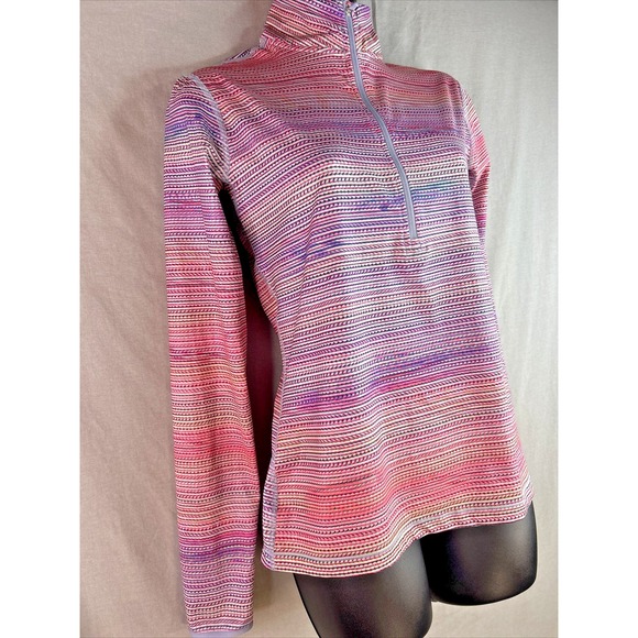 Nike Dri Fit Pullover Running Jacket Active Wear Ombre 1/2 Zip Athleisure size M - Picture 12 of 16